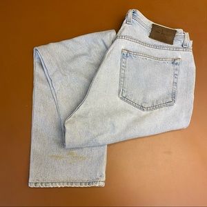 VINTAGE Calvin Klein Bleached straight leg denim